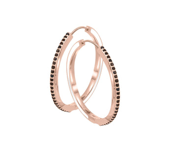 Gem Glazed Enamel Hoops
