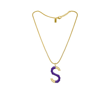 XL Pop Initial with Chain