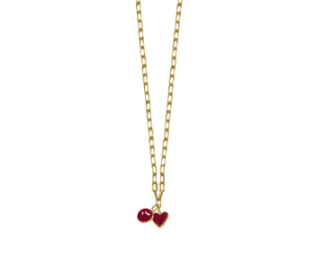 Ruby With Red Heart