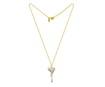 Melting Pendant With Chain