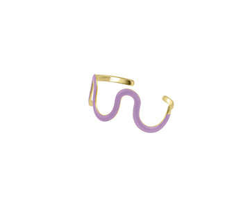 Swirl Cuff - Enamel
