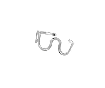 Swirl Cuff Solid (Silver)