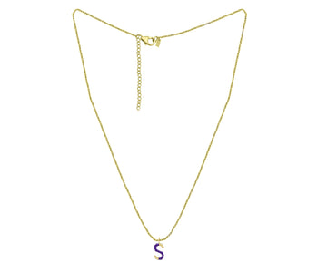 Small Pop Initial with Chain