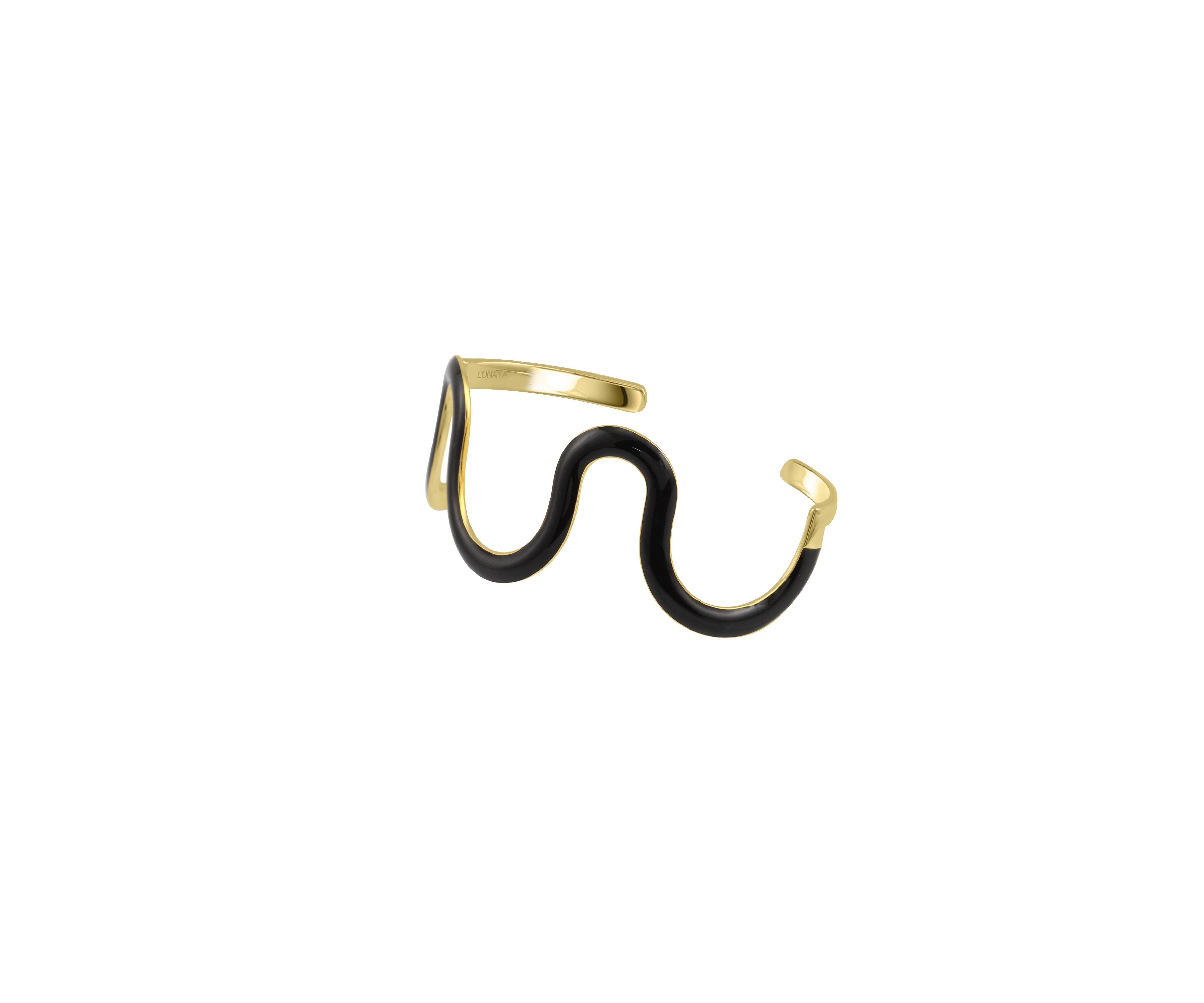 Swirl Cuff - Enamel