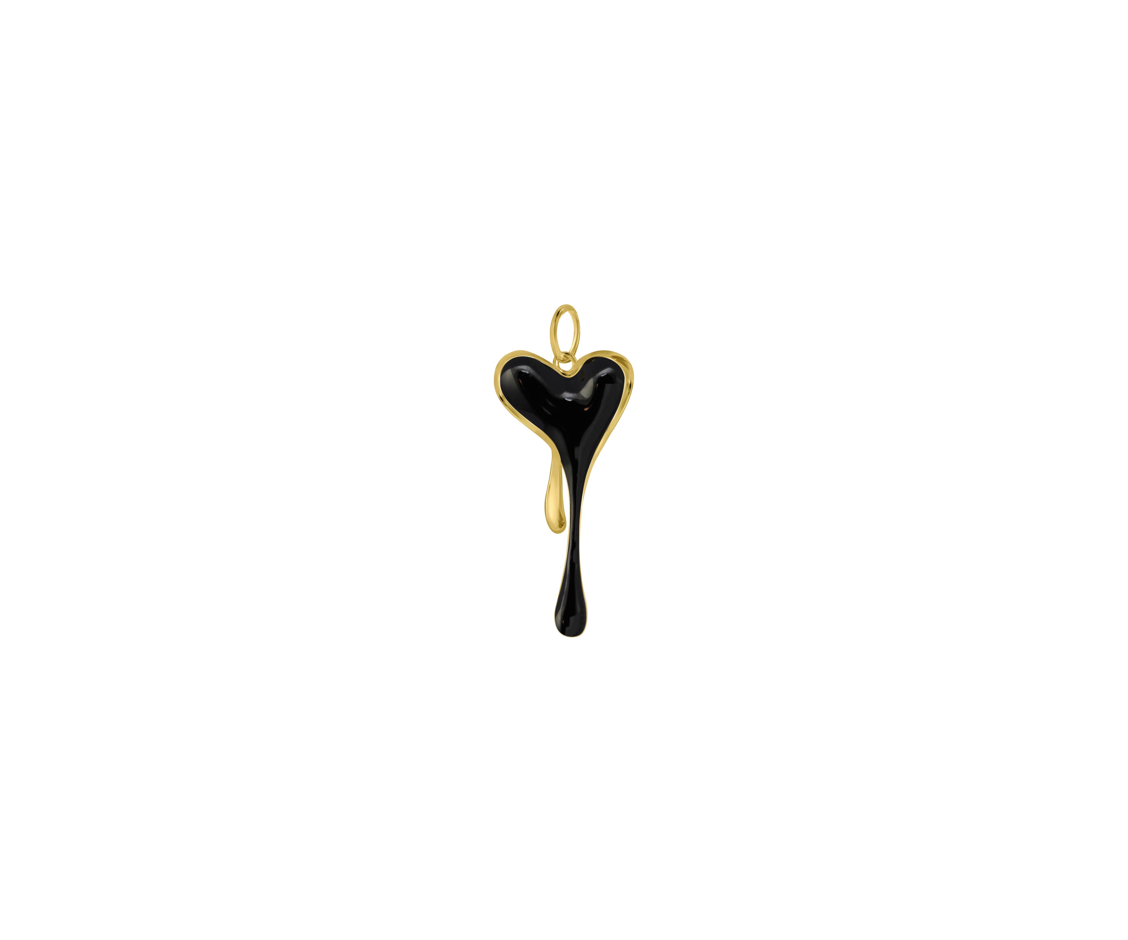 Melting Pendant With Chain