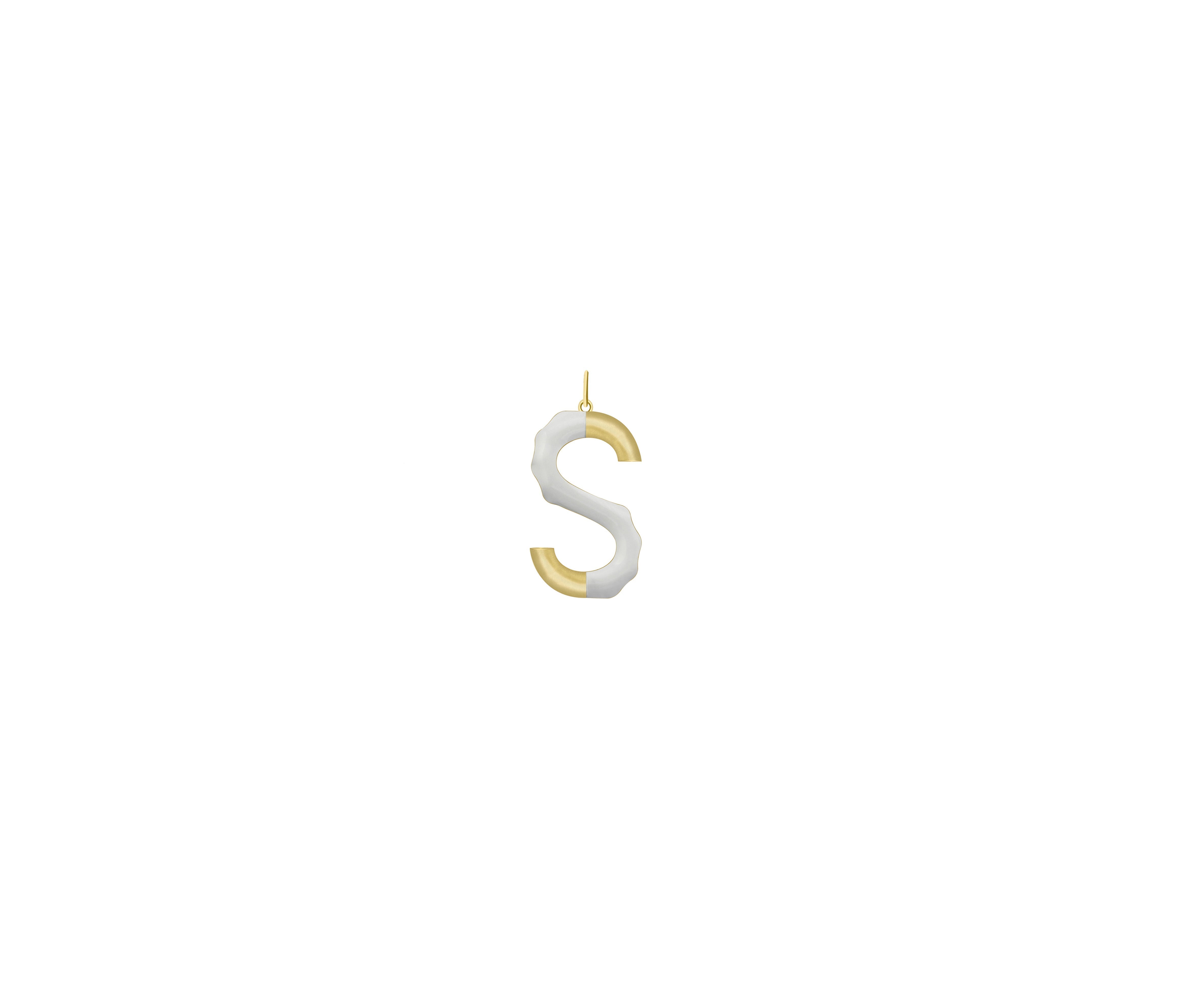 Small Pop Initial with Chain
