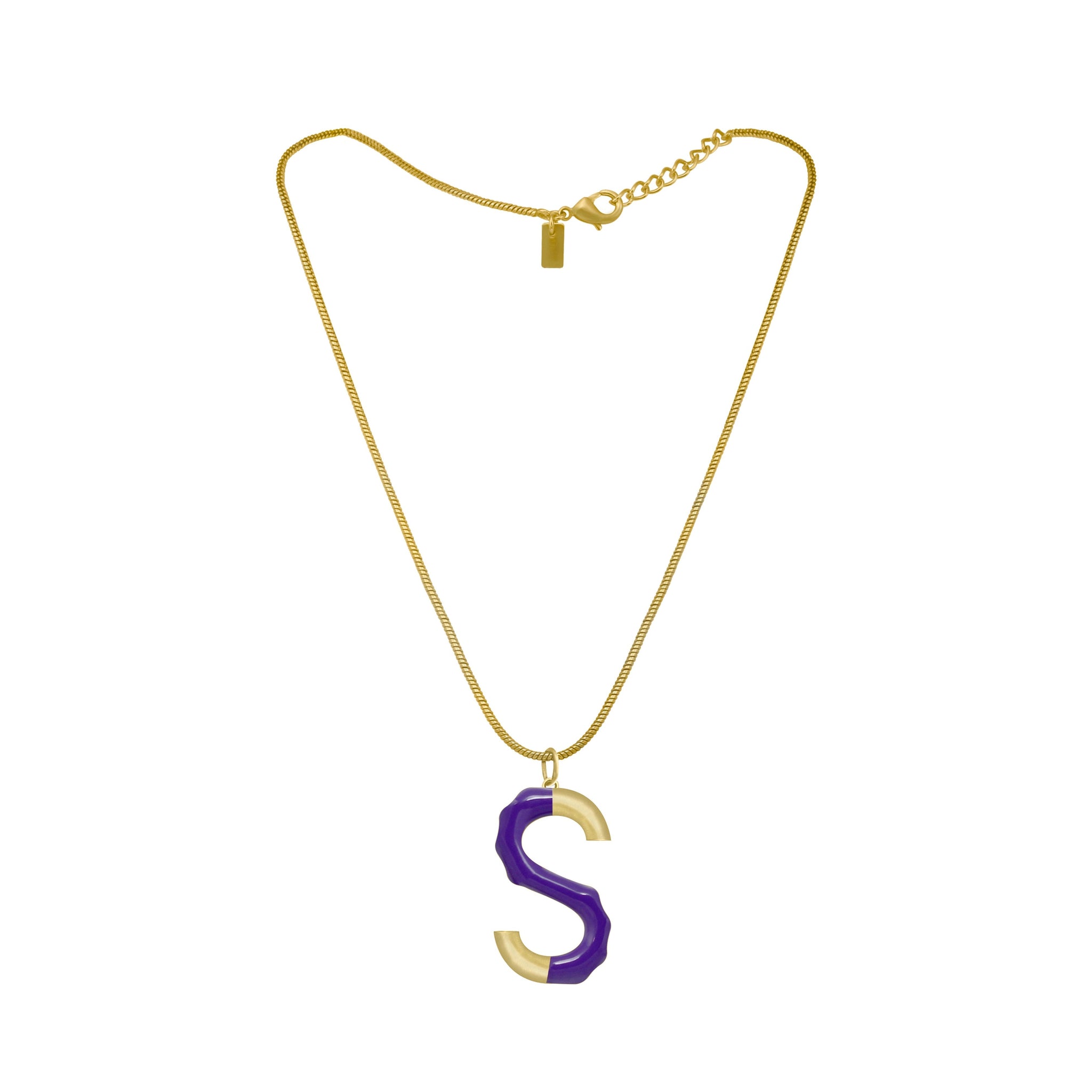 XL Pop Initial with Chain