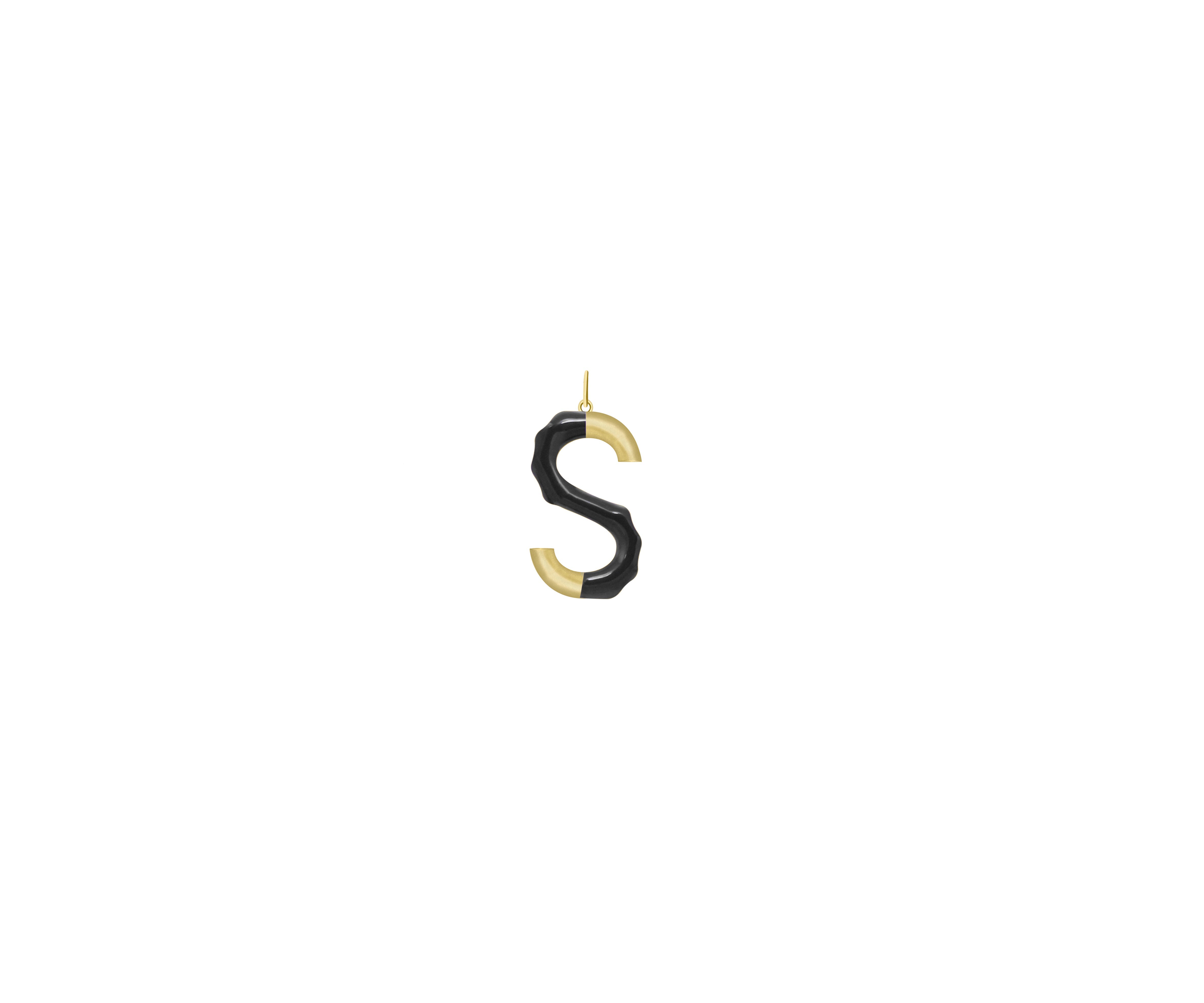 Small Pop Initial with Chain