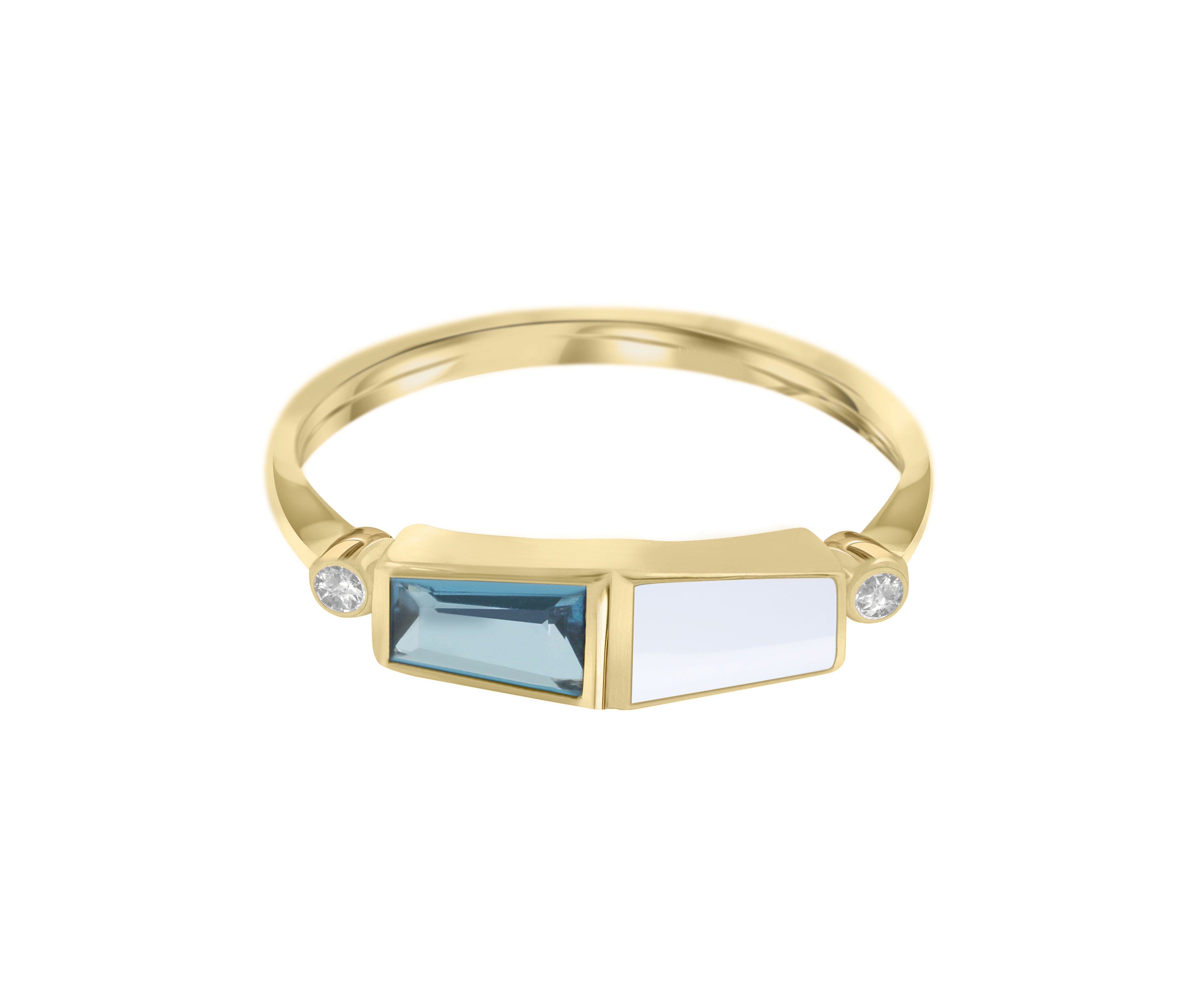 Tailored Baguette Ring