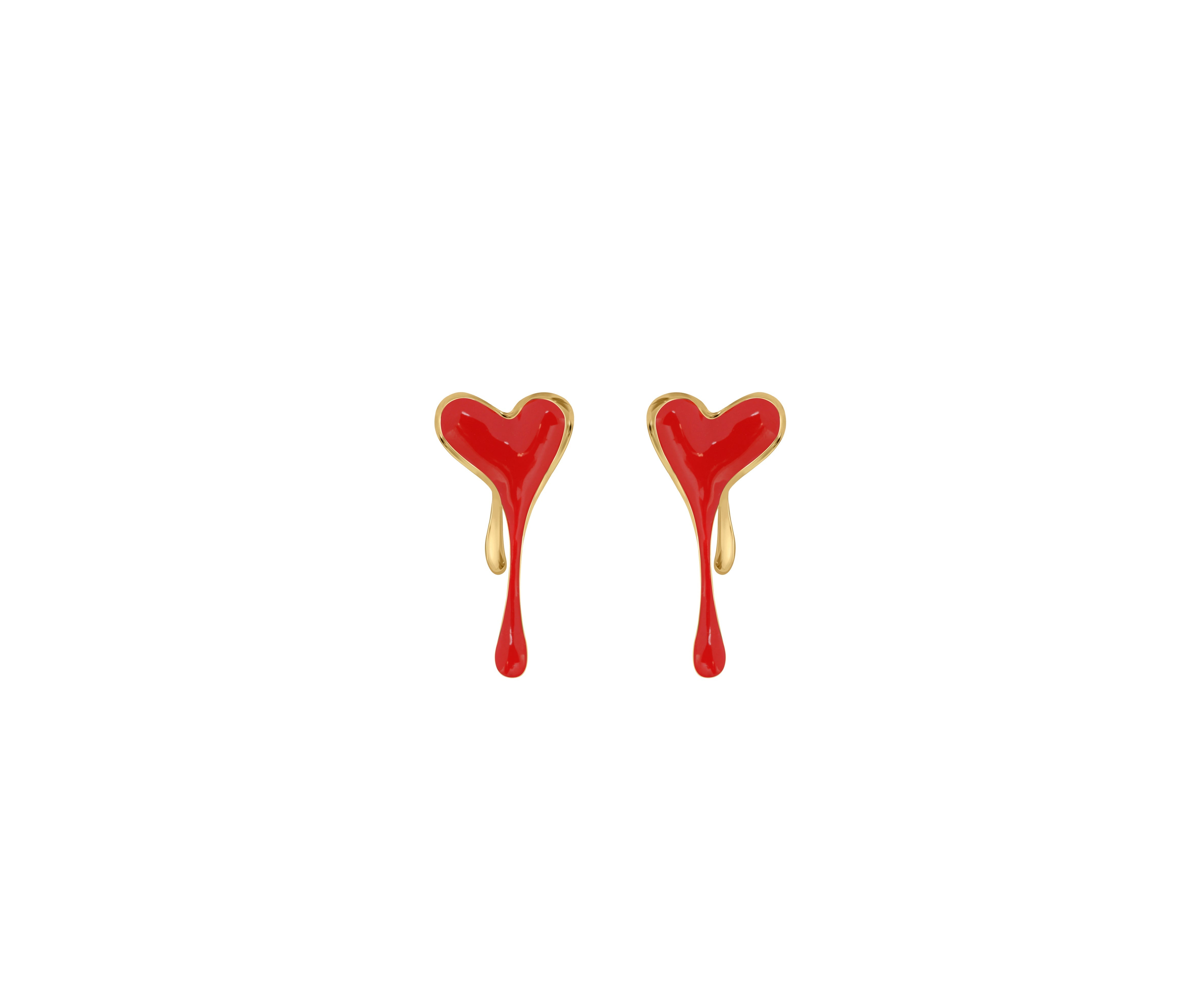 Melting Earrings