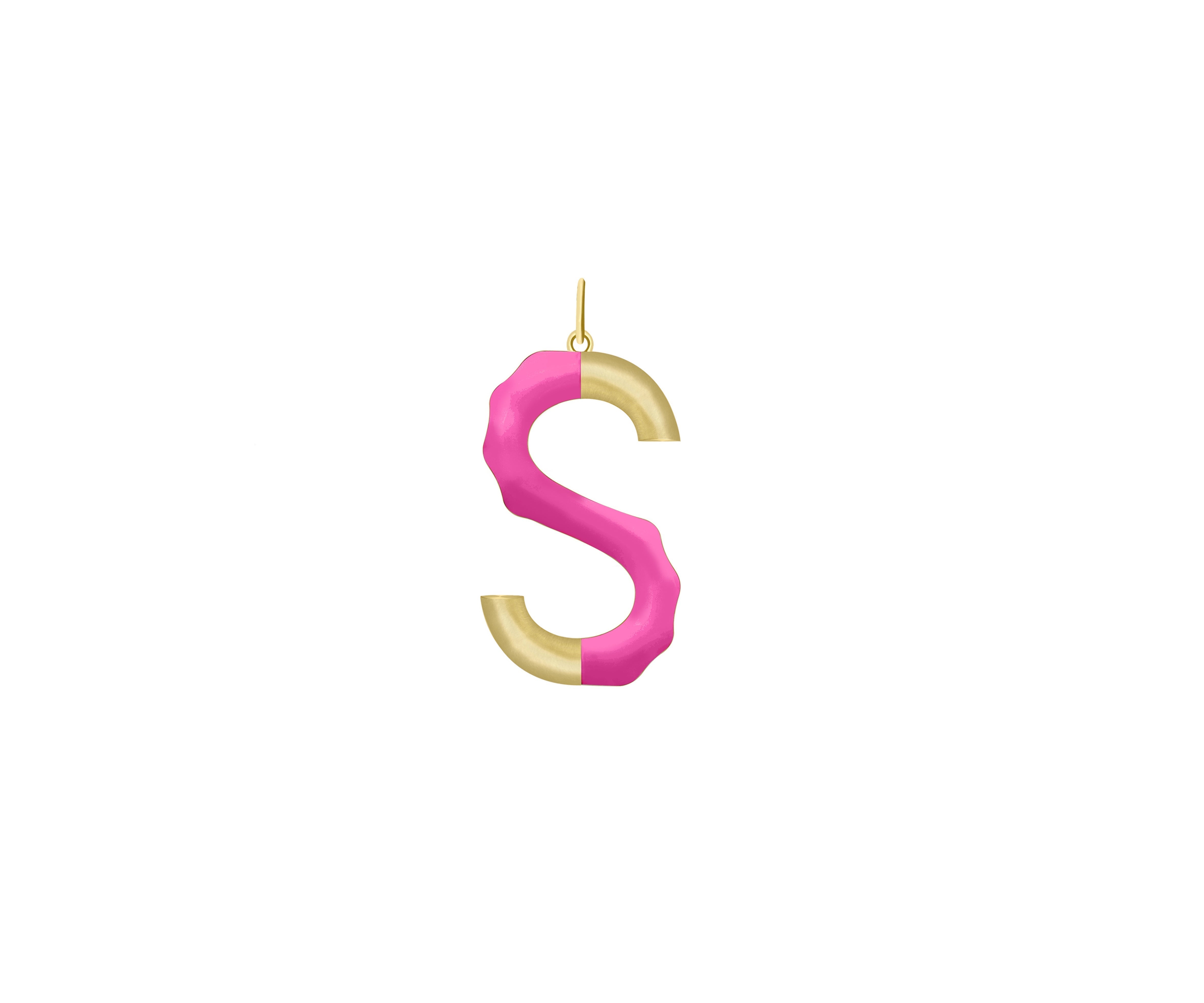 XL Pop Initial with Chain