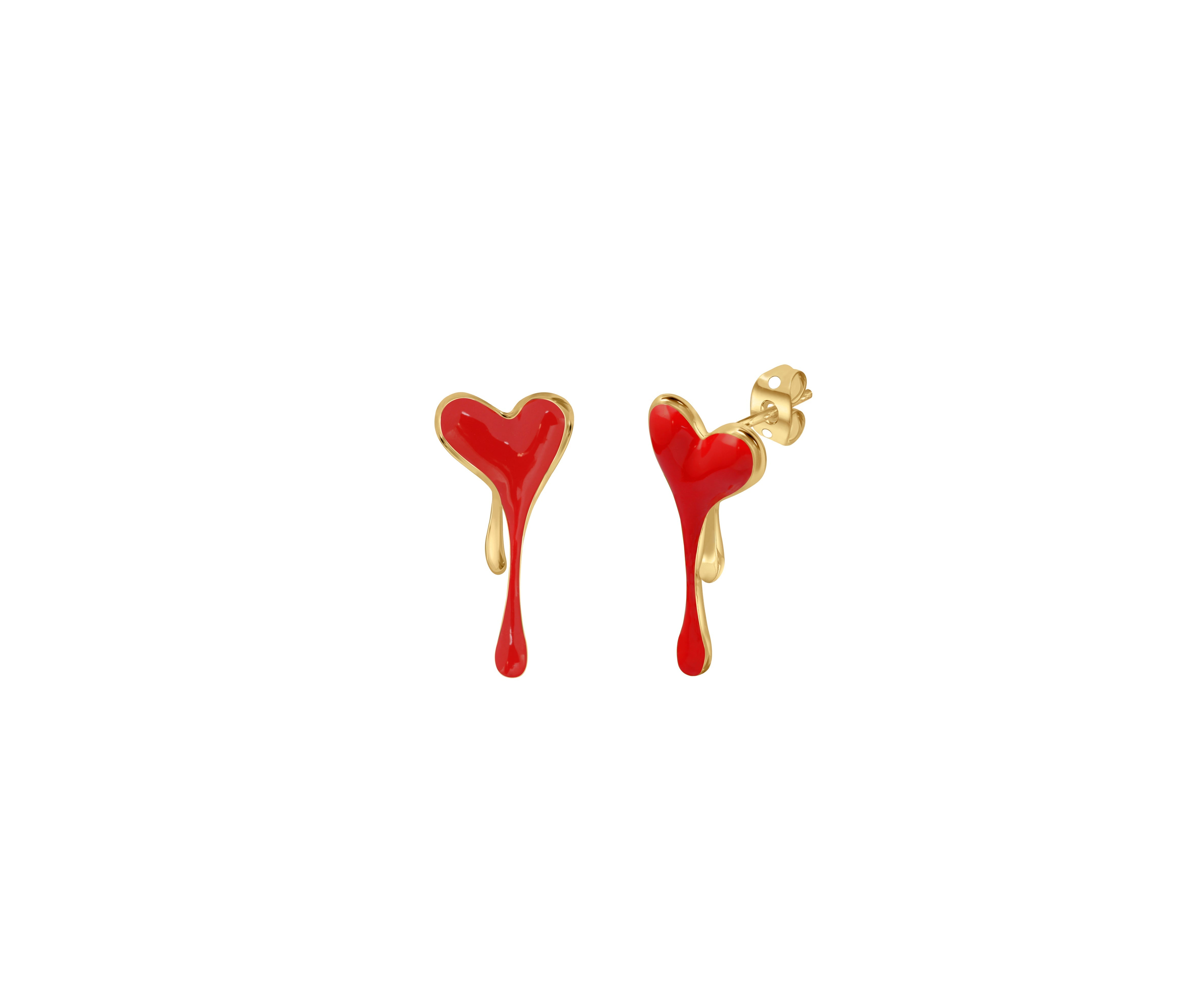 Melting Earrings