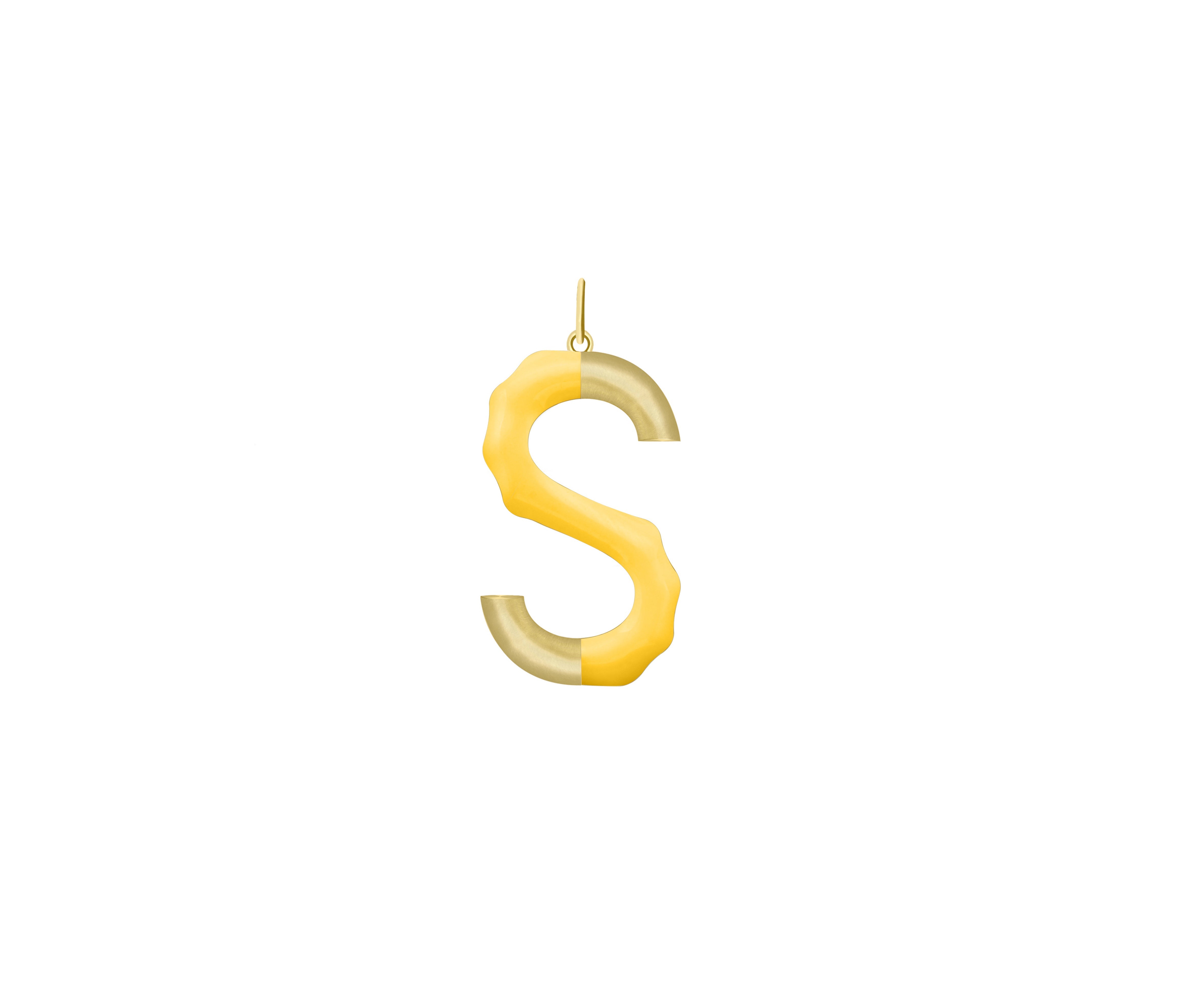 XL Pop Initial with Chain