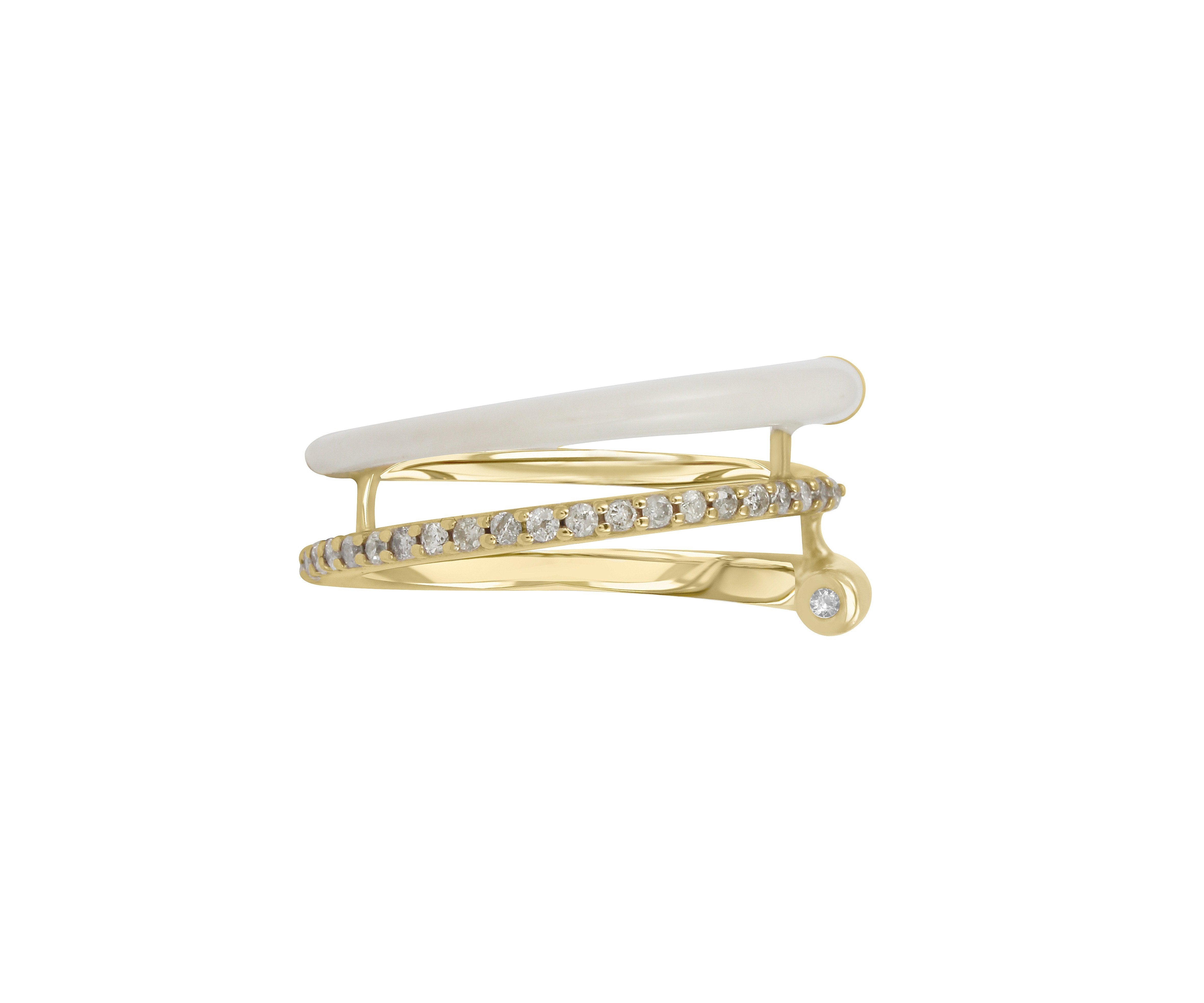 Wrap Up Gem Ring