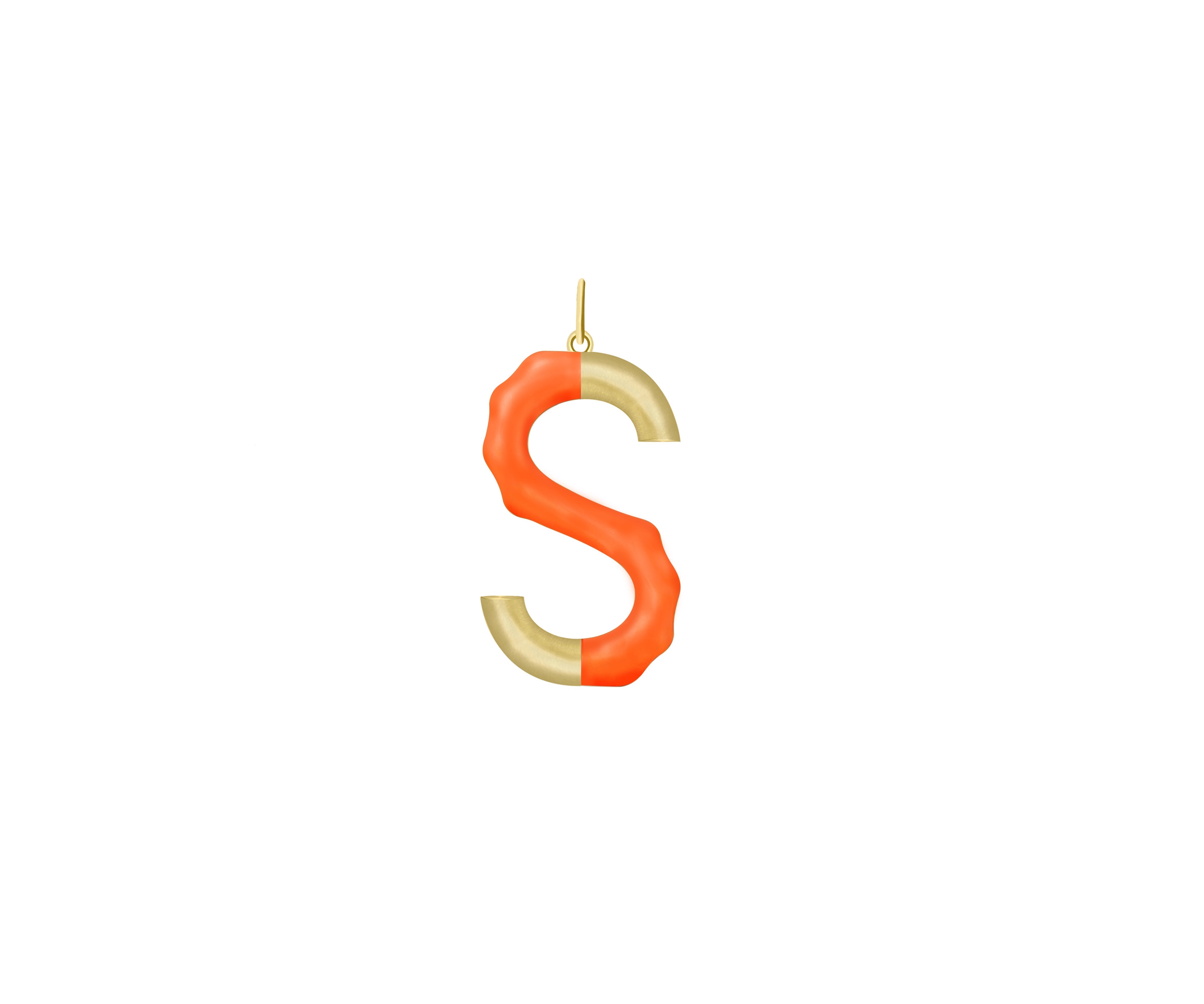 XL Pop Initial with Chain