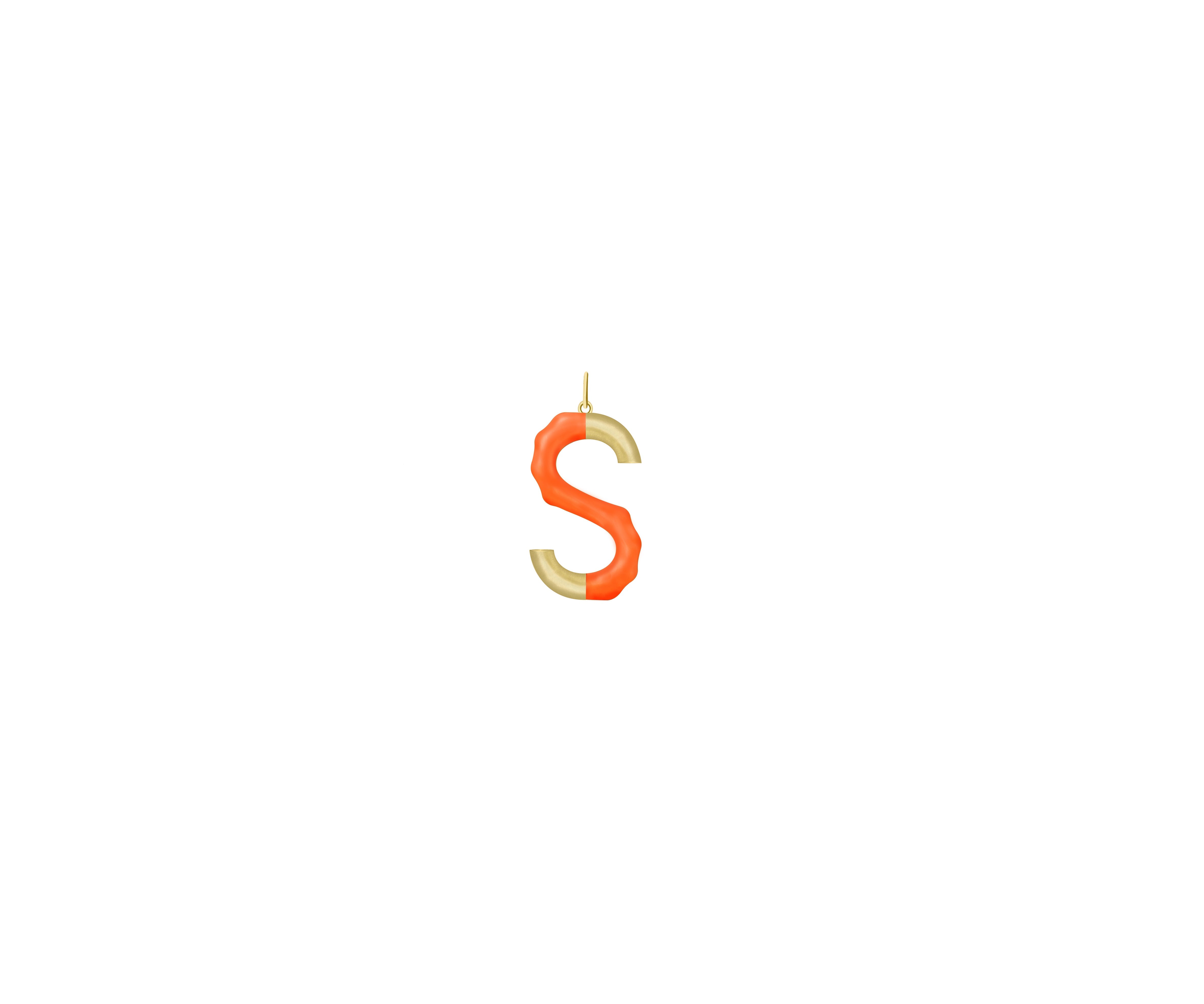 Small Pop Initial with Chain