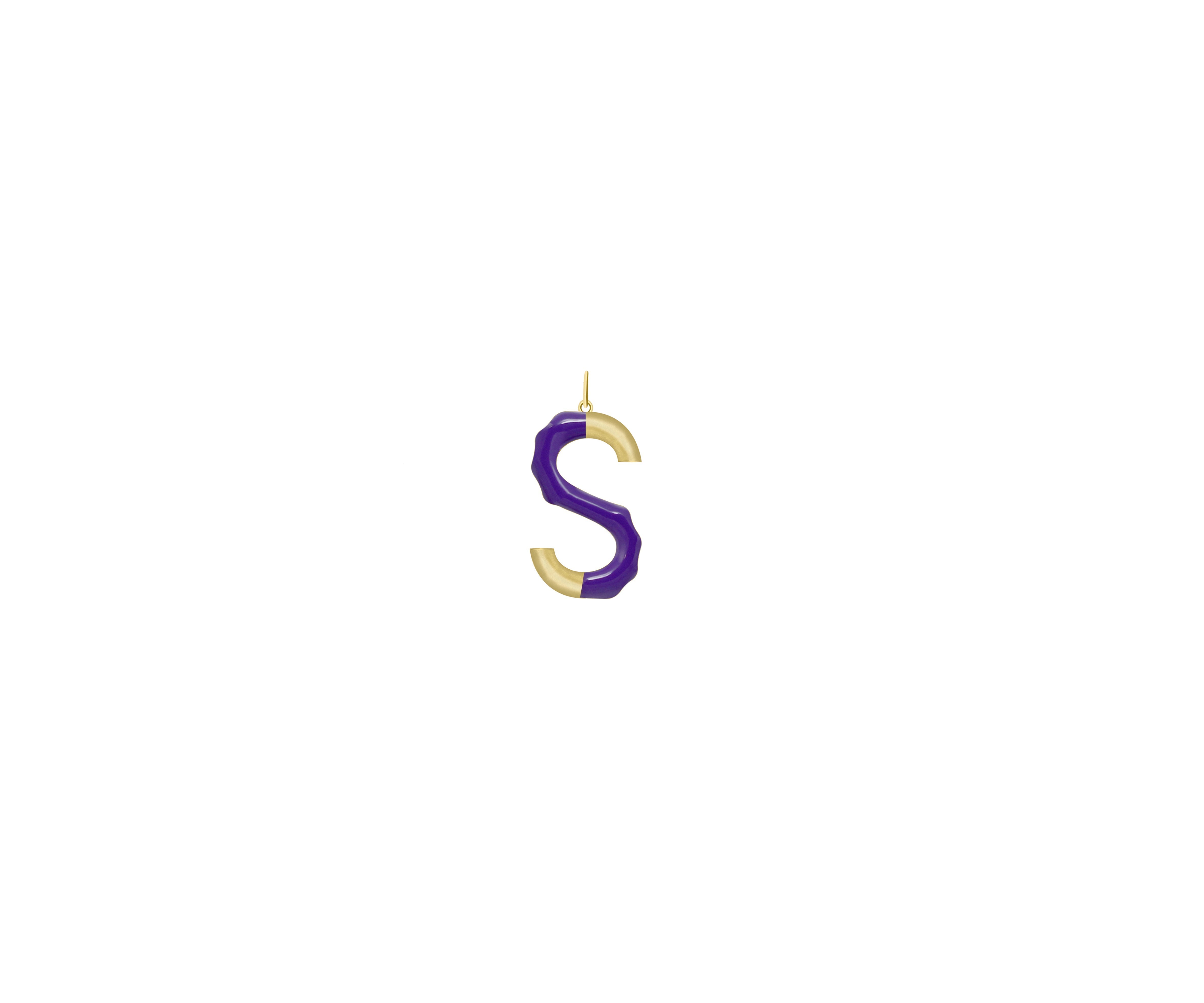 Small Pop Initial with Chain