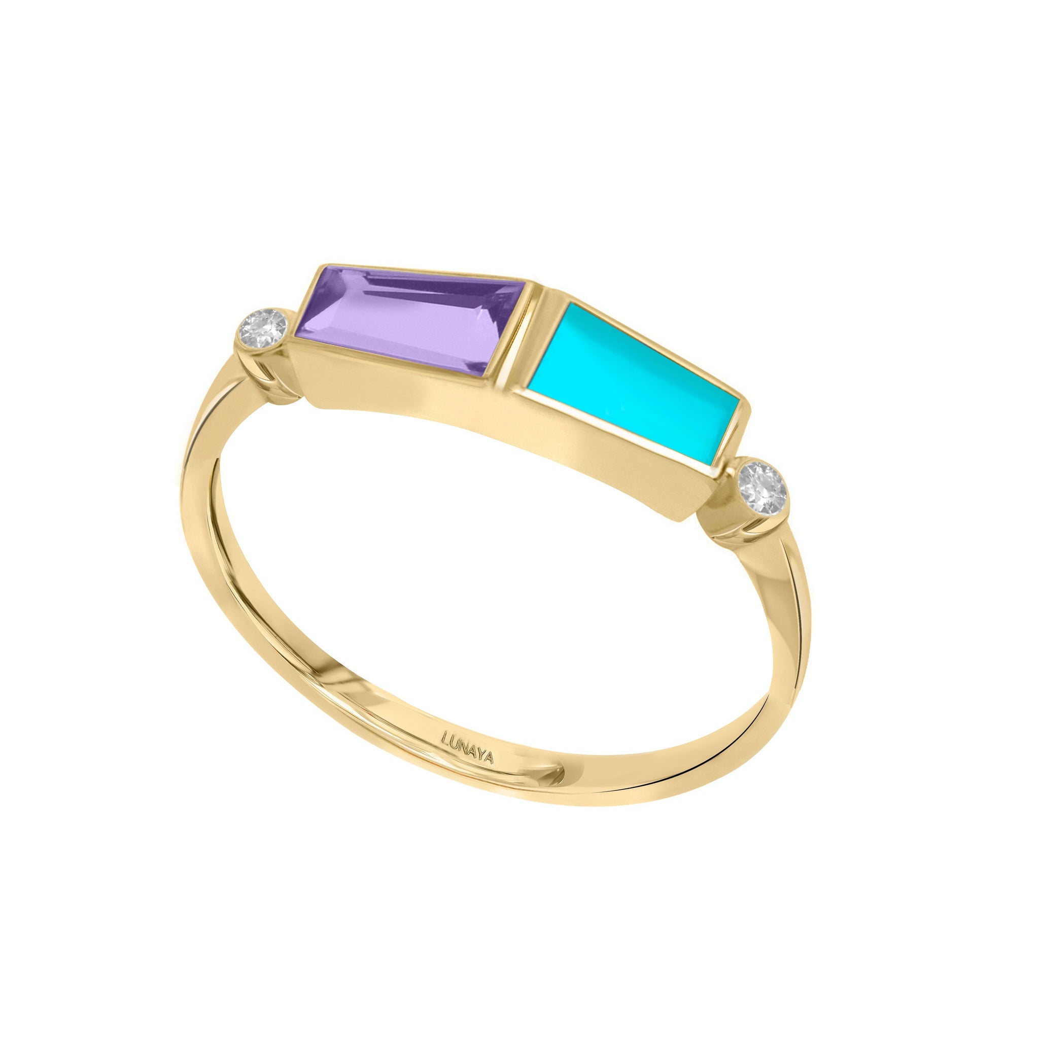 TAILORED BAGUETTE RING