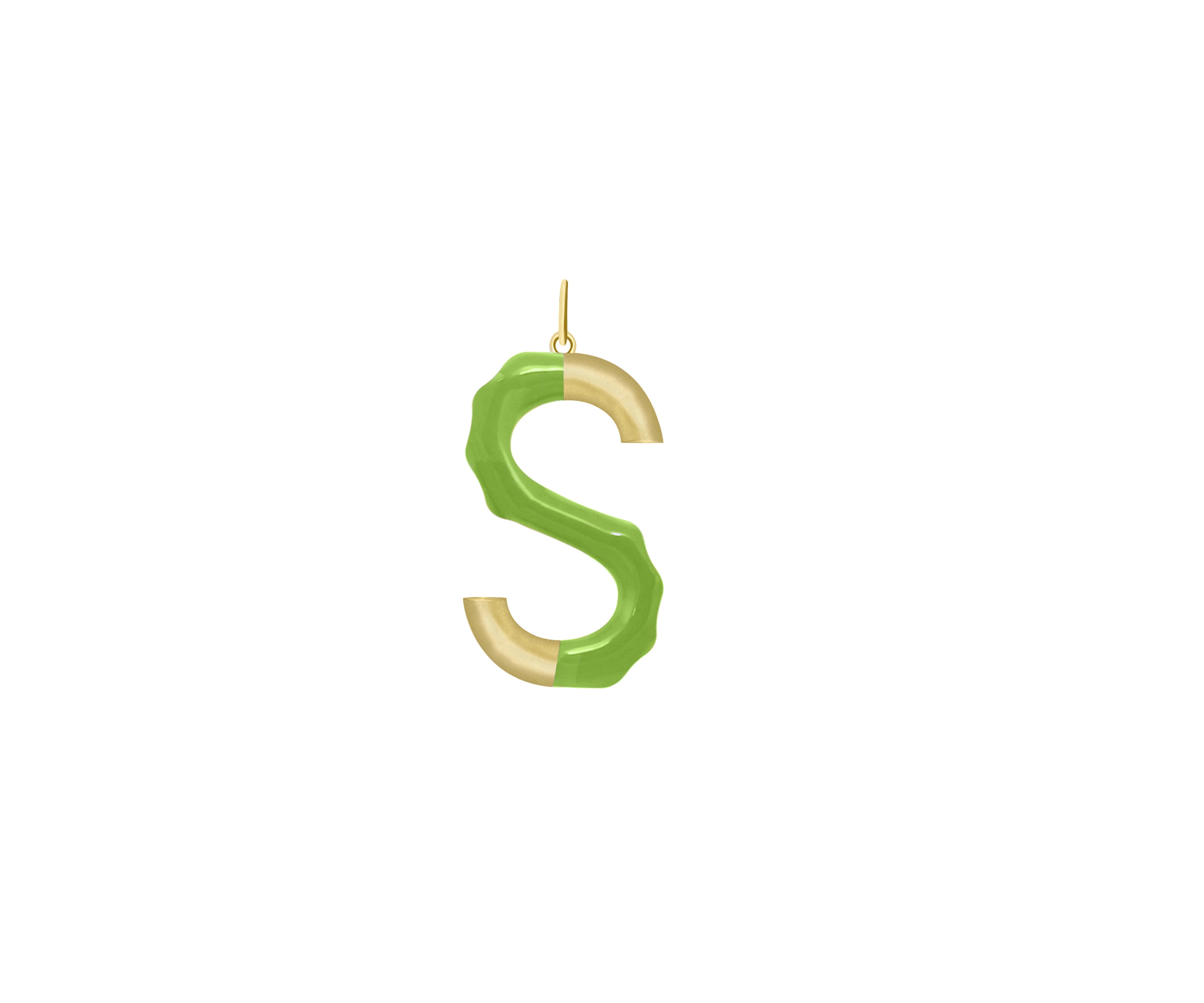 XL Pop Initial with Chain