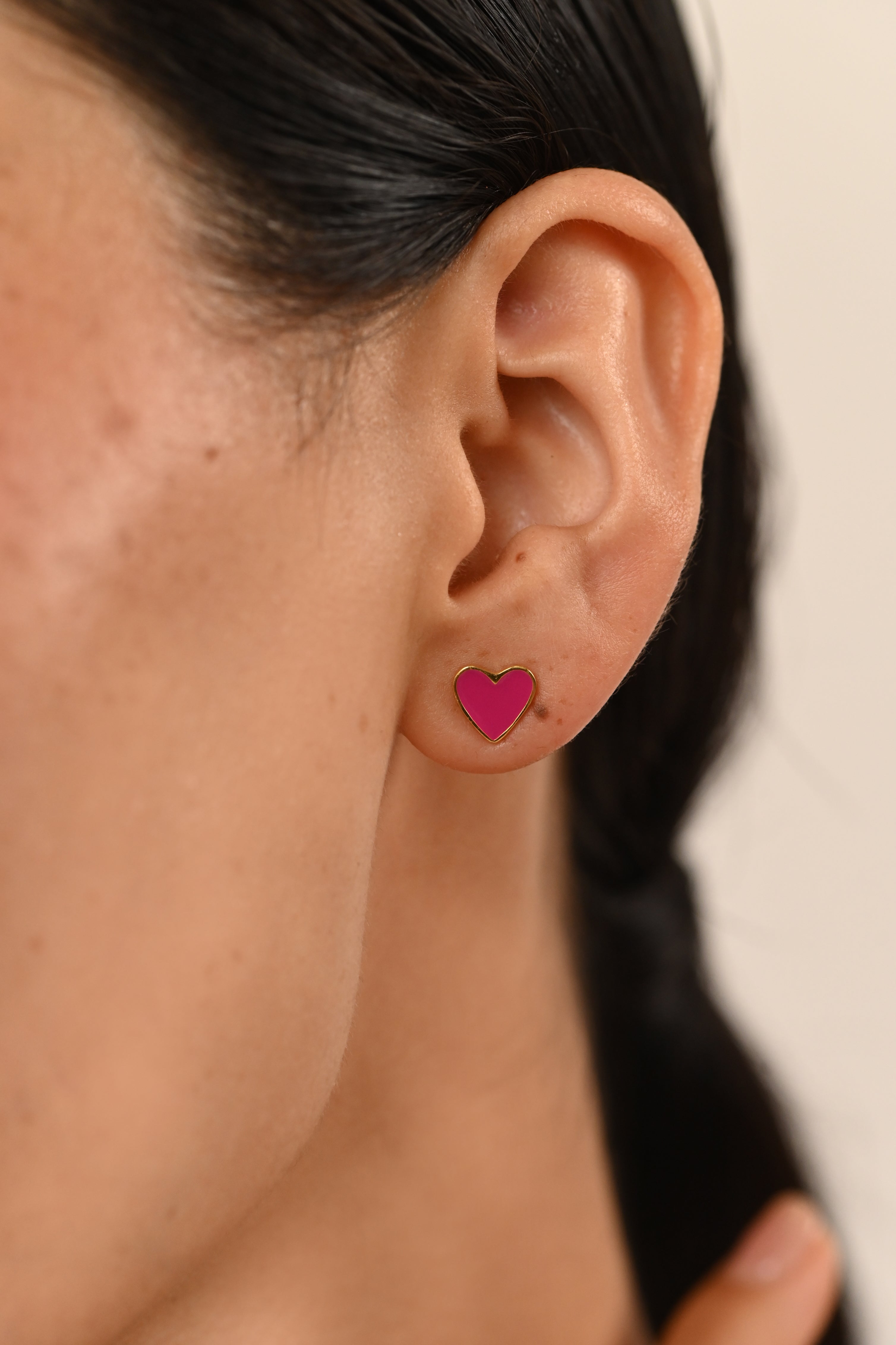 Heart Studs
