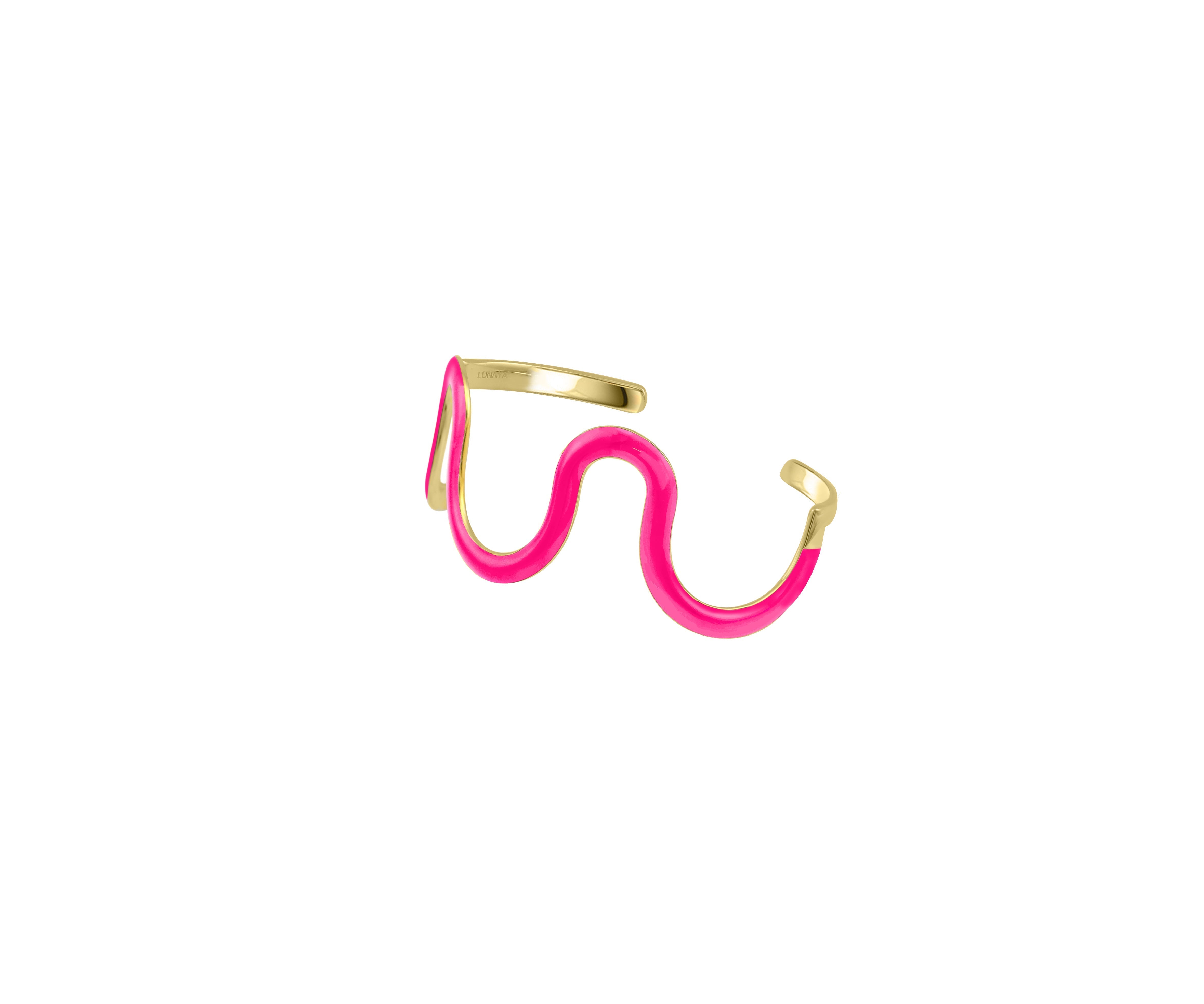 Swirl Cuff - Enamel