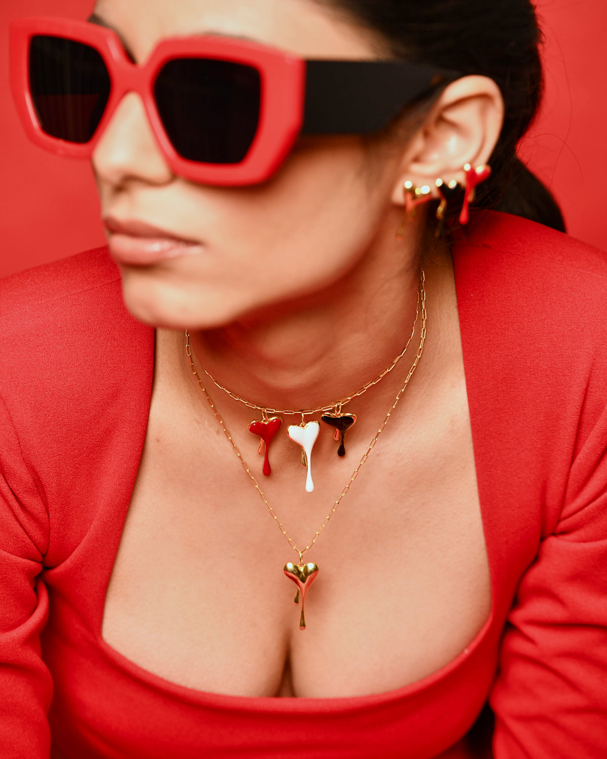 Melting Earrings
