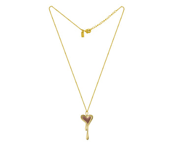 Melting Heart Duo Necklace