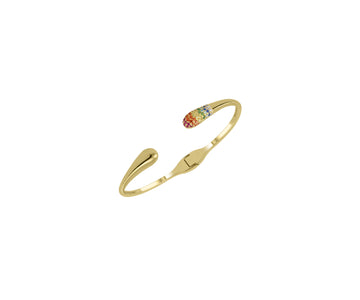 Rainbow Frosted Cuff