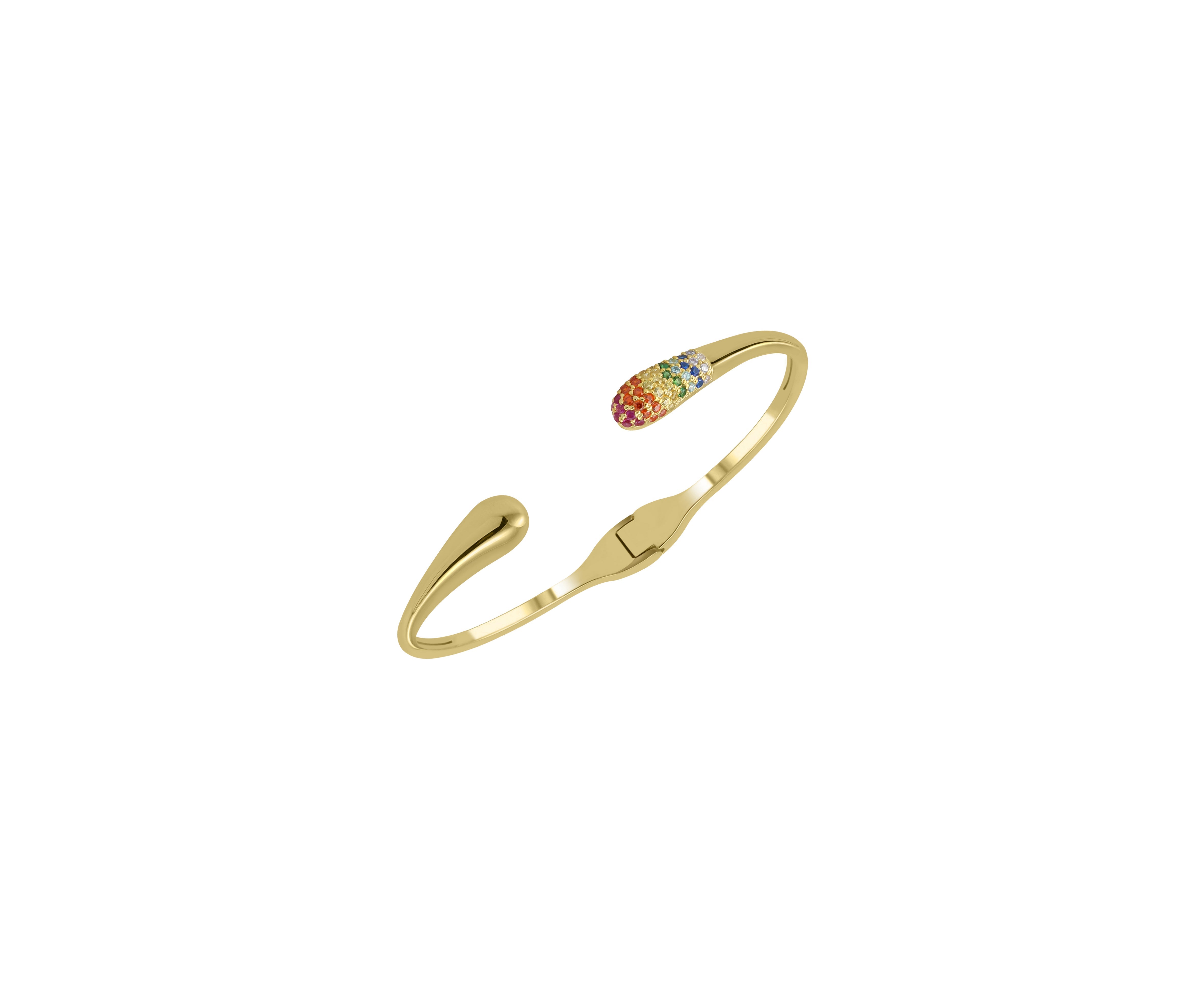Rainbow Frosted Cuff