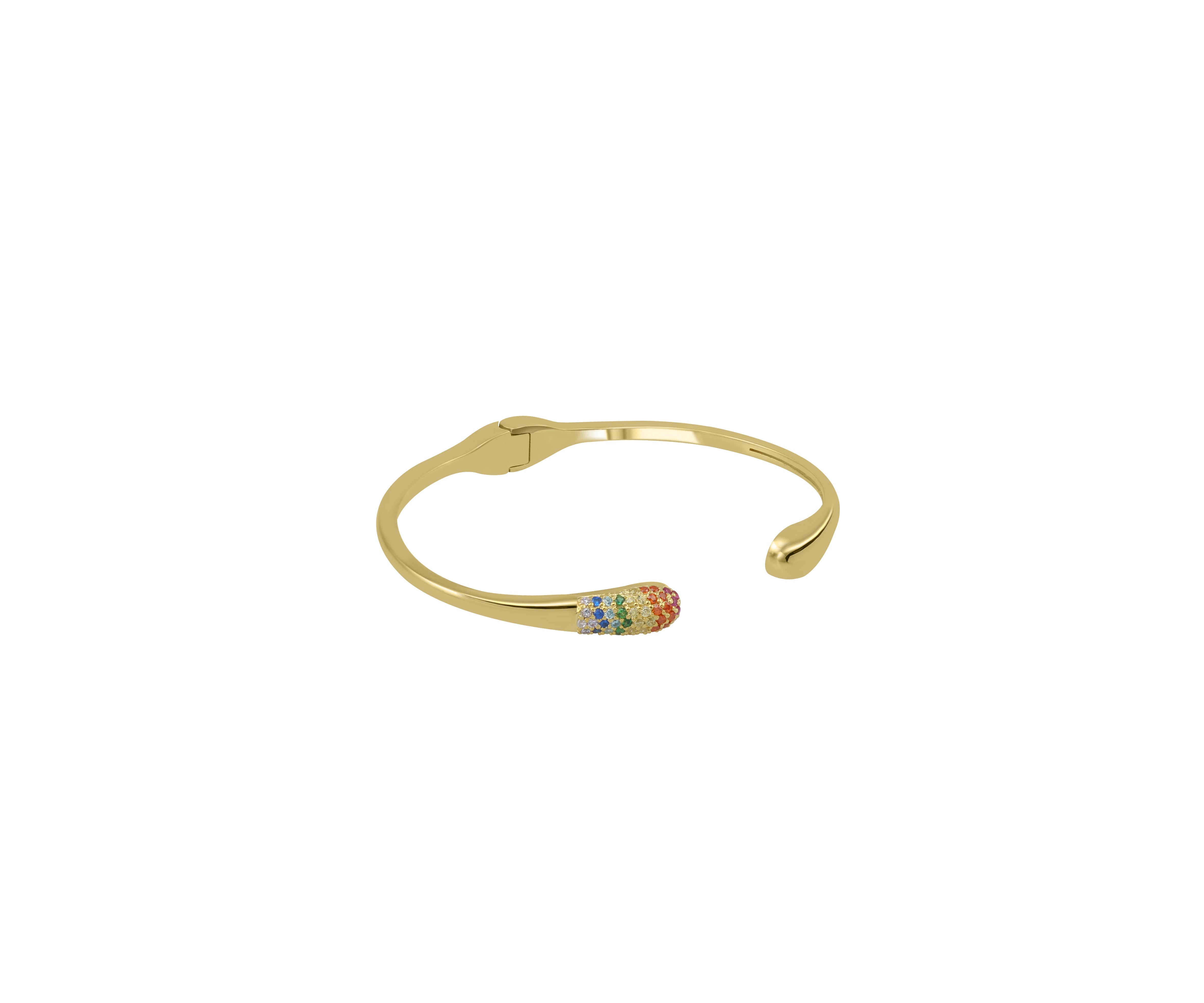 Rainbow Frosted Cuff