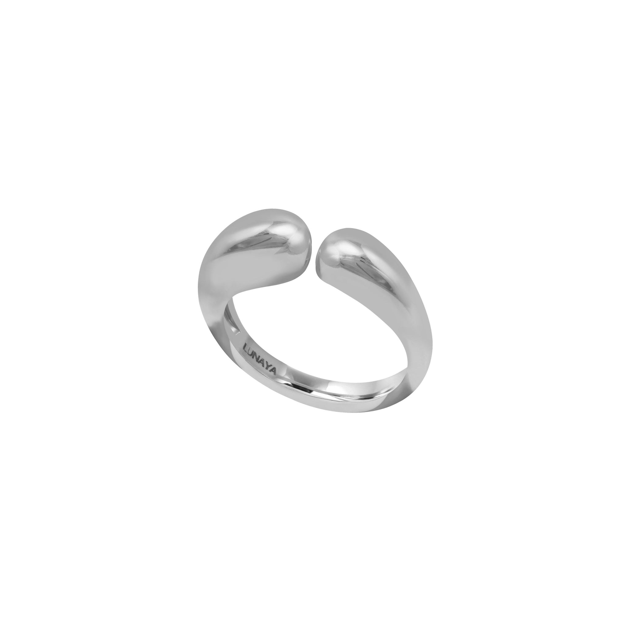 Solid Pebble Band (XL) (Silver)