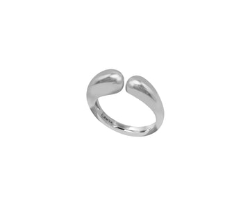 Solid Pebble Band (XL) (Silver)