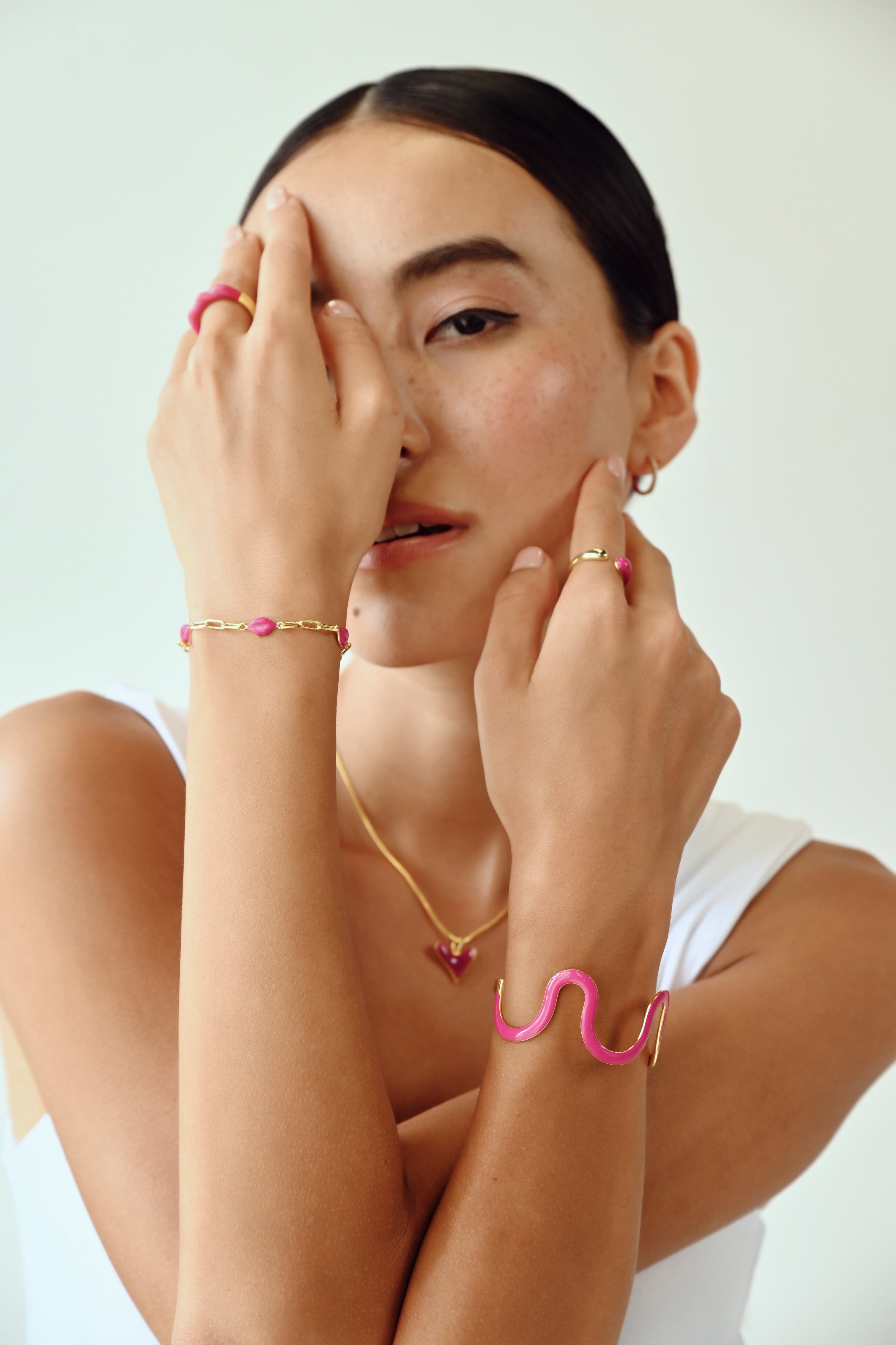 Swirl Cuff - Enamel