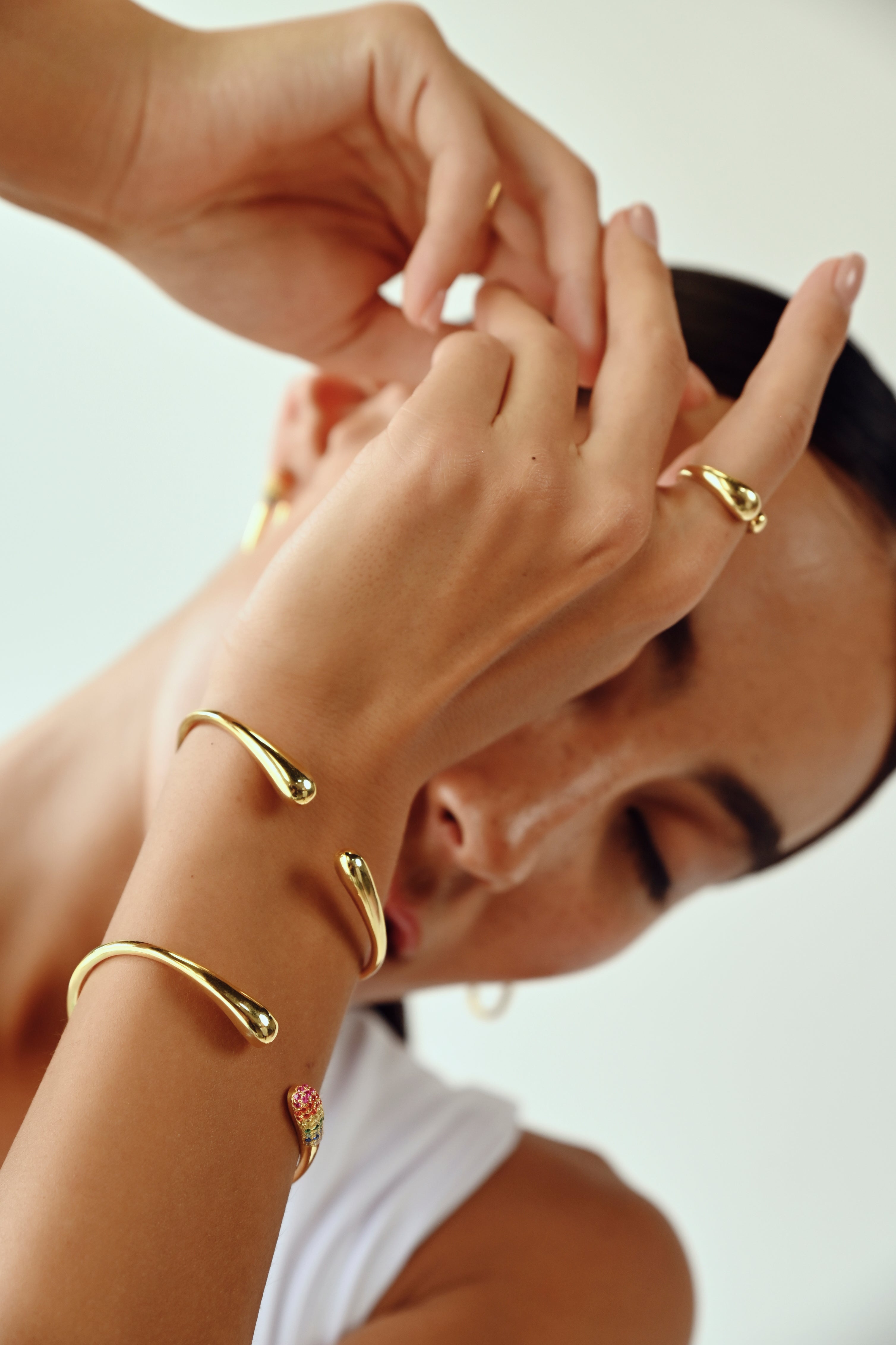 Solid Pebble Cuff
