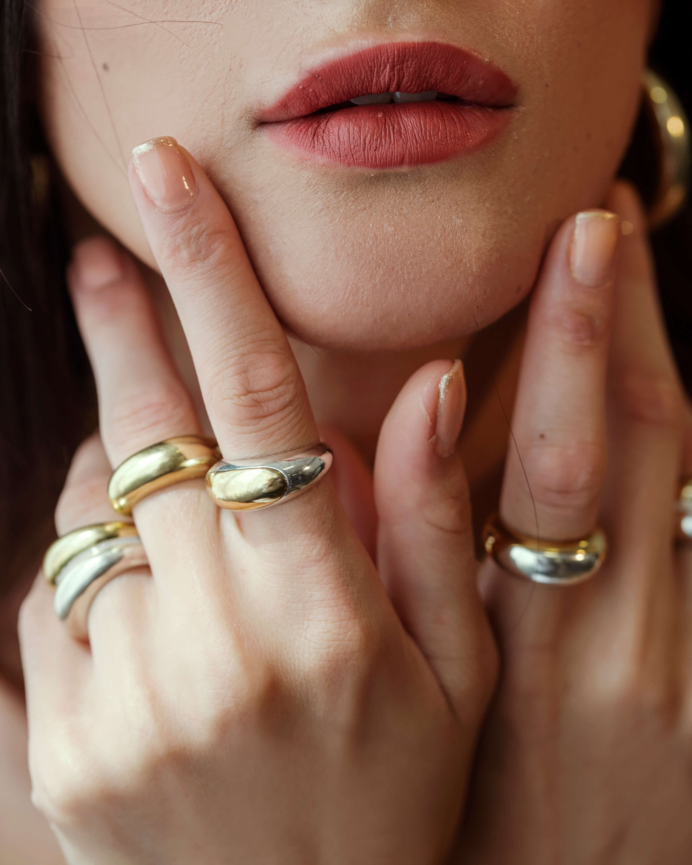 Dome Duo Ring