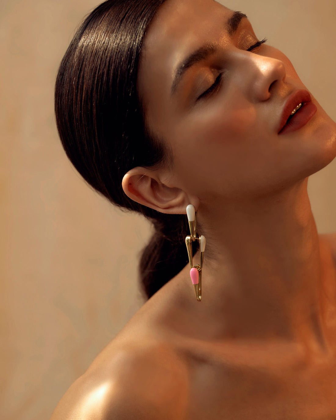 Glazed Drip Earring