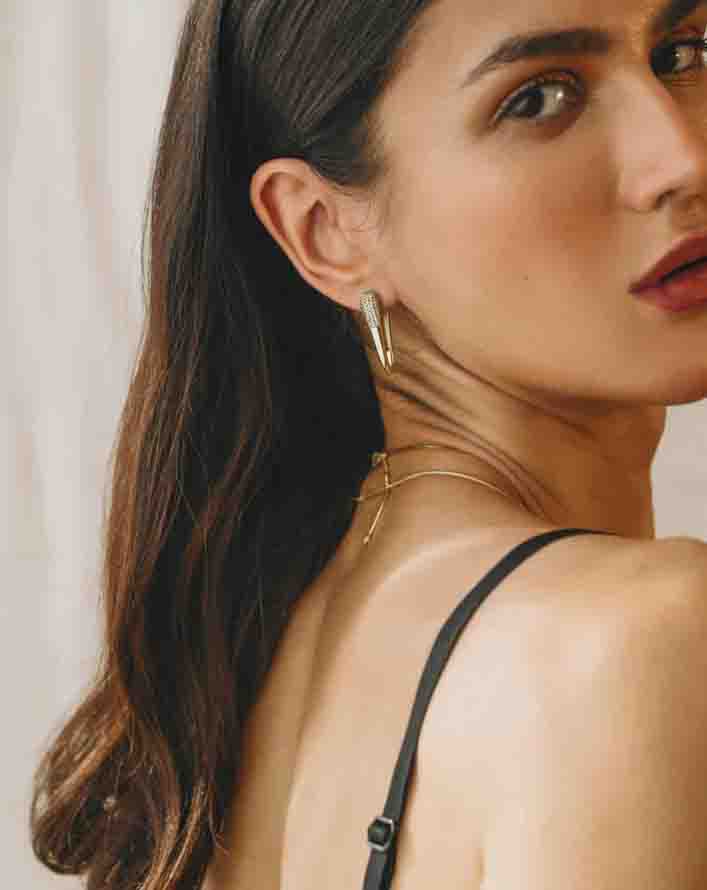 Frosted Drip Earring