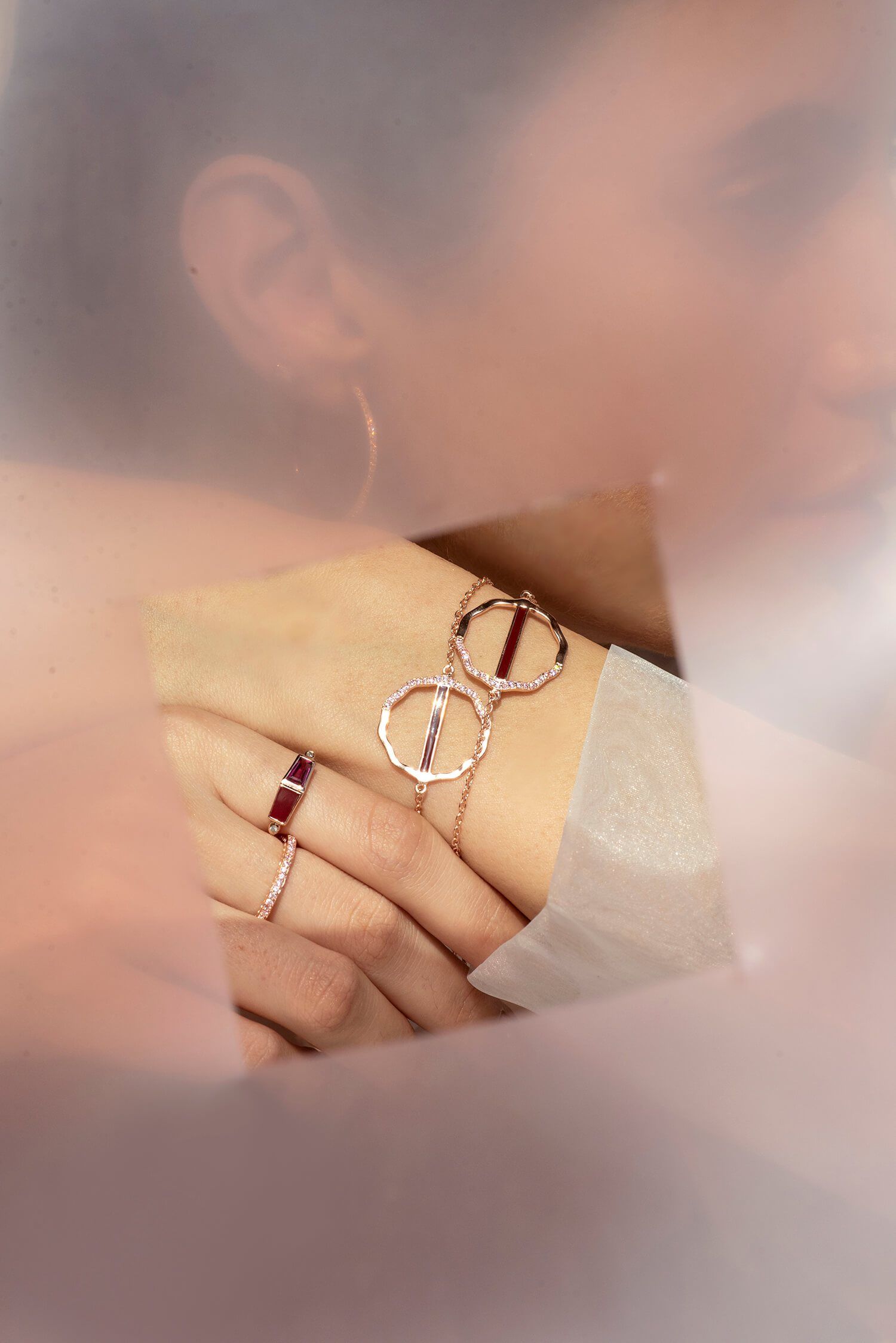 Tailored Baguette Ring - Marsala