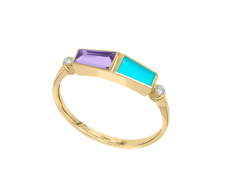 TAILORED BAGUETTE RING